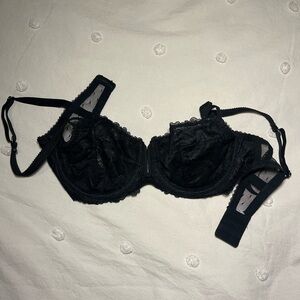 Heritage Black Lace Underwire Bra
